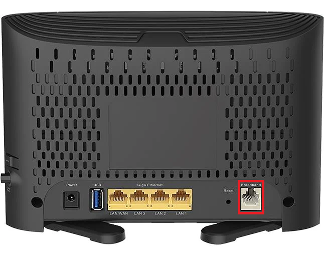 D-Link DSL-3785 Broadband Port