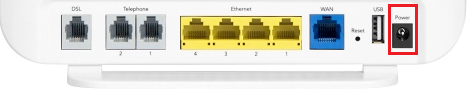 NetComm NF18ACV Power Port