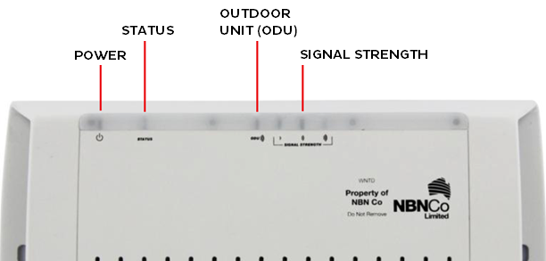 NBN Wireless lights